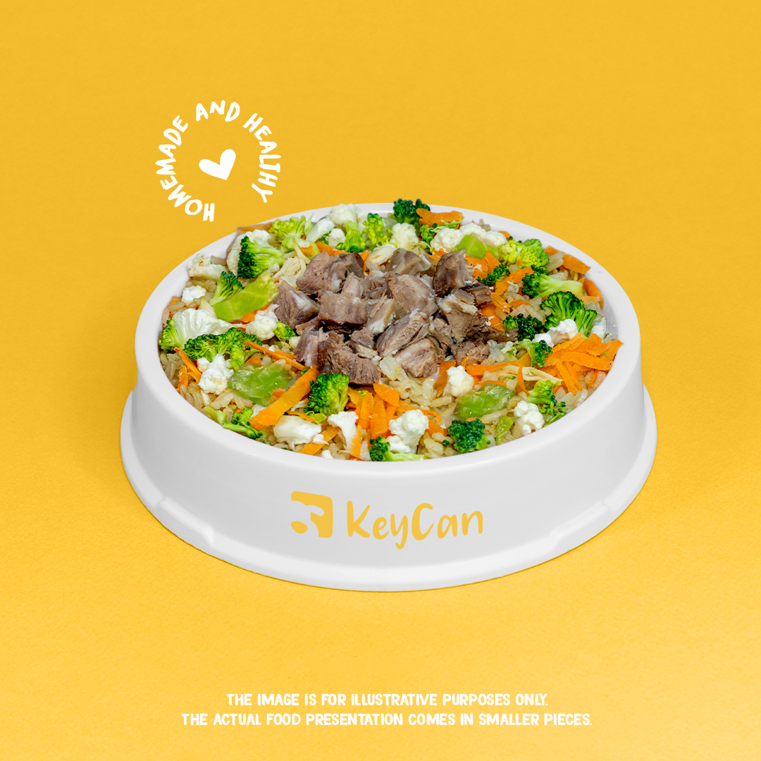 Lamb, Brown Rice and Veggies